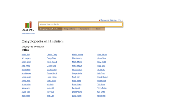 hinduism.enacademic.com
