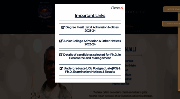 hindujacollege.in