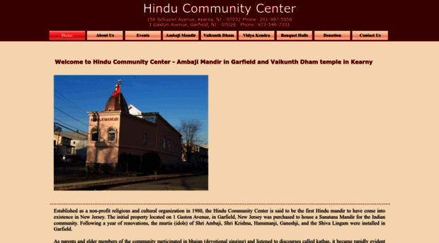 hindumandirnj.org