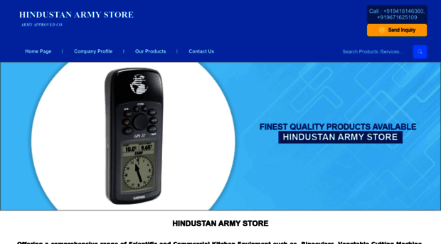 hindustanarmystore.com