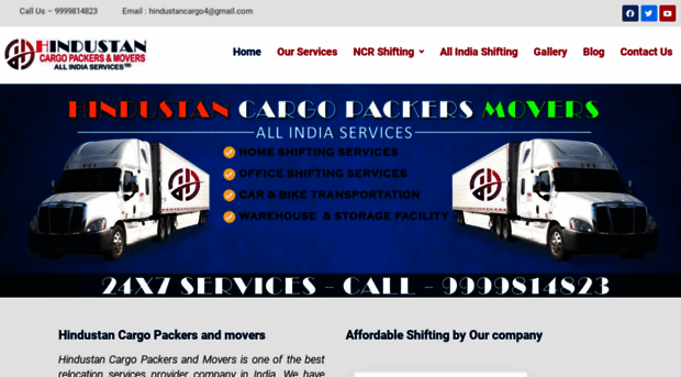 hindustancargopackersandmovers.in