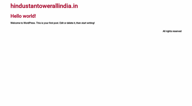 hindustantowerallindia.in