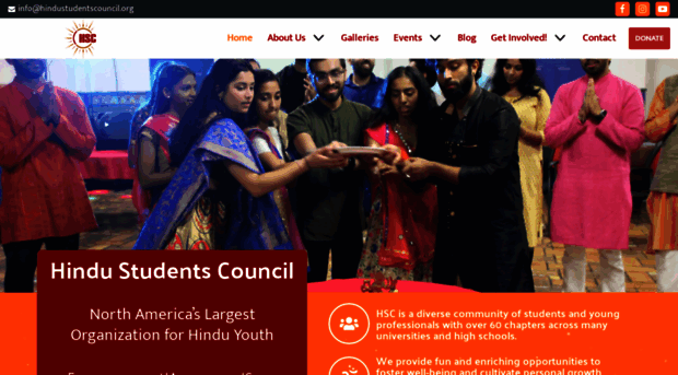 hindustudentscouncil.org