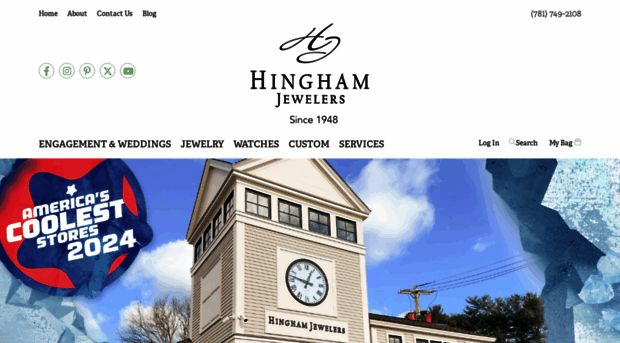 hinghamjewelers.com