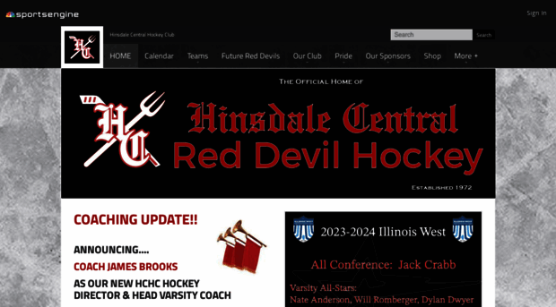 hinsdalecentralhockey.net