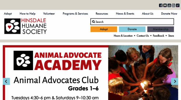 hinsdalehumanesociety.org