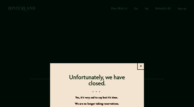 hinterlandprovisions.com