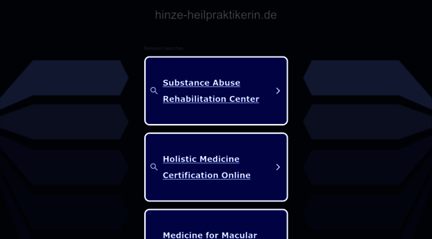 hinze-heilpraktikerin.de