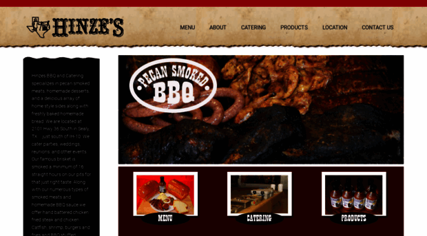 hinzesbbq.com