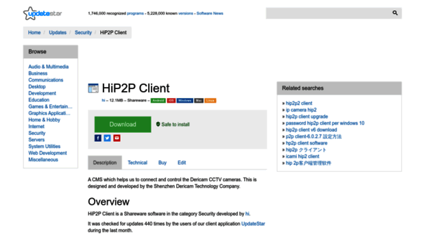 hip2p-client.updatestar.com