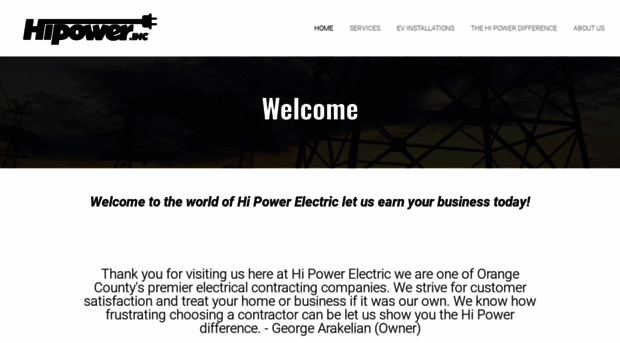 hipowerelectric.net