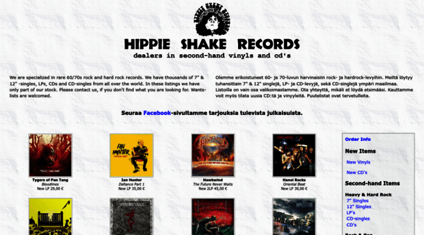 hippieshakerecords.com