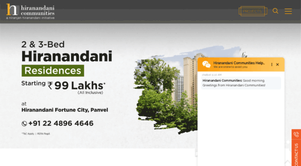 hiranandanicommunities.com