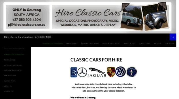 hireclassiccars.co.za