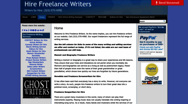 hirefreelancewriters.com