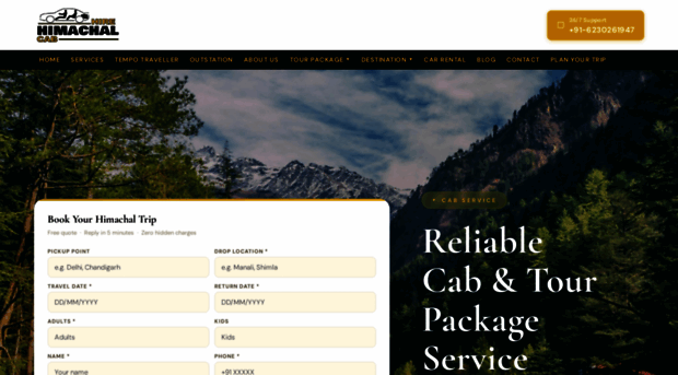 hirehimachalcab.com