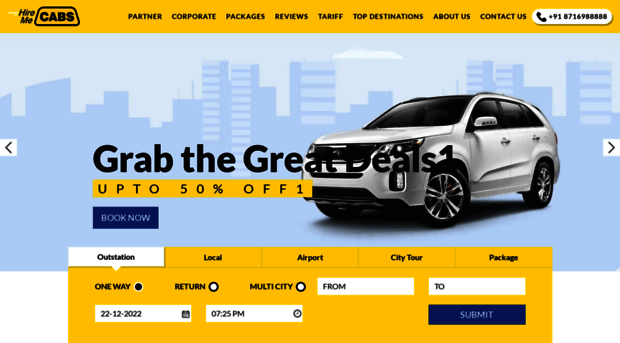 hiremecabs.com