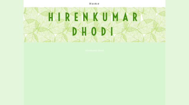 hirenkumardhodi.yolasite.com