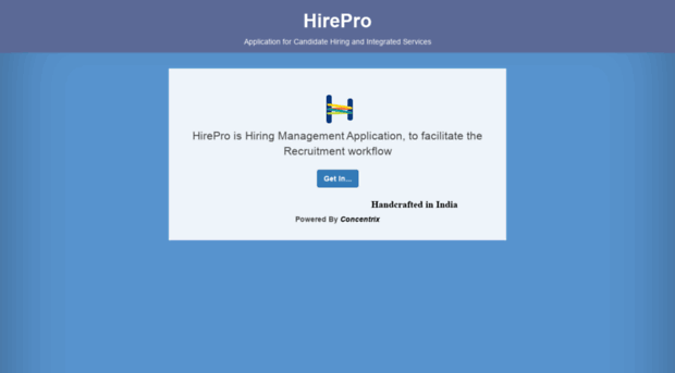 hirepro-uat.concentrix.com