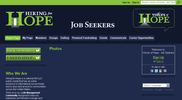 hiringforhope-jobseekersvoh.hiringforhope.org