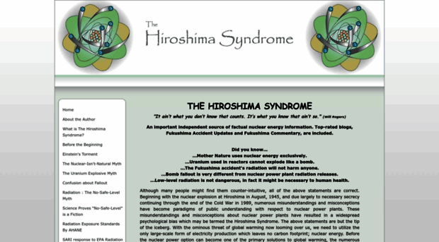 hiroshimasyndrome.com