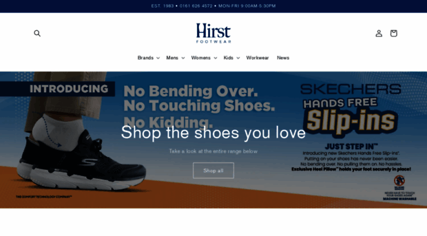 hirstfootwear.co.uk