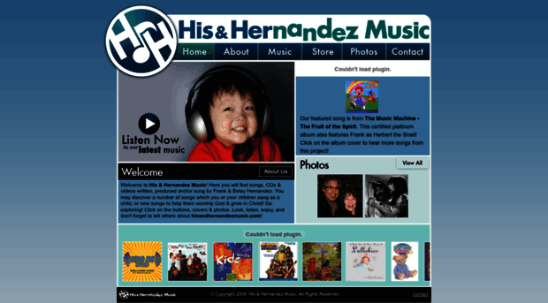 hisandhernandezmusic.com