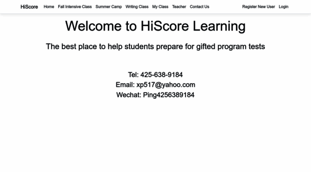 hiscorelearning.com