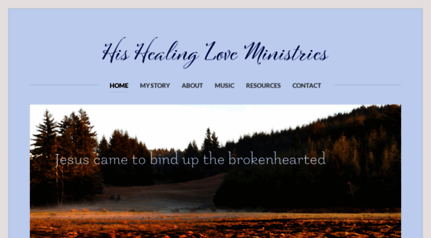 hishealingloveministries.org