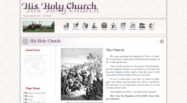 hisholychurch.net