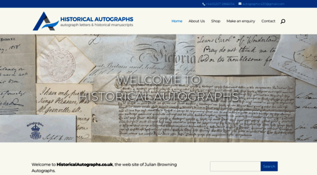 historicalautographs.co.uk