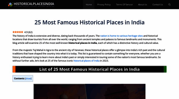 historicalplacesindia.com