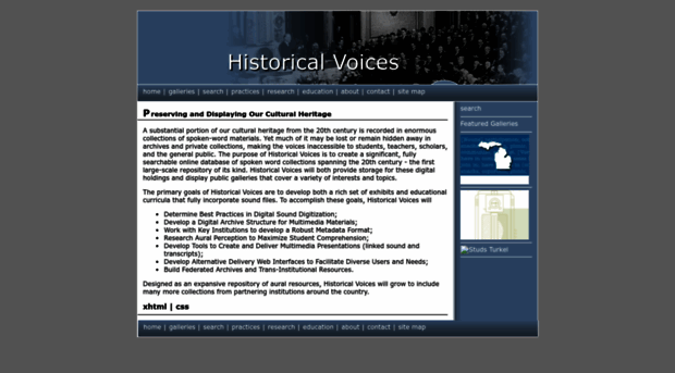 historicalvoices.org