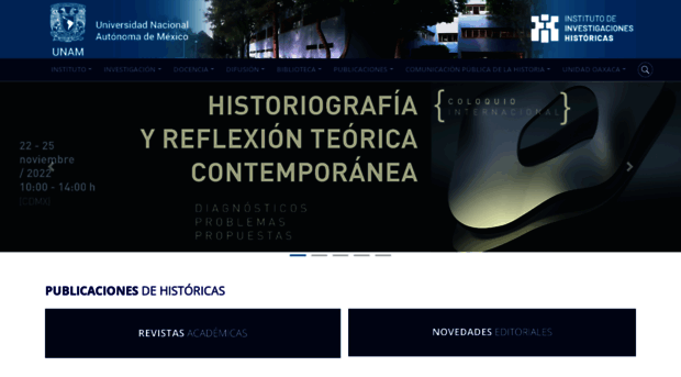 historicas.unam.mx