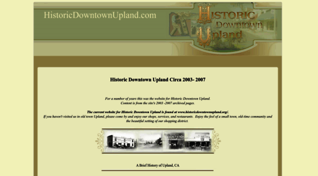 historicdowntownupland.com