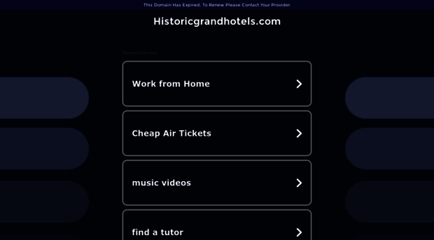 historicgrandhotels.com