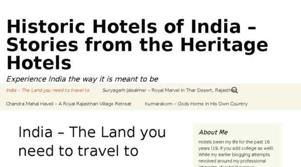 historichotelsofindia.com
