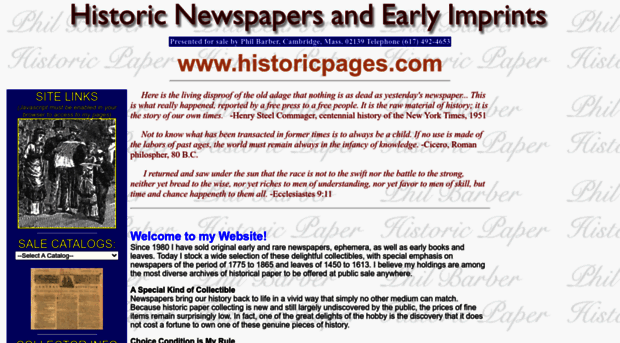 historicpages.com