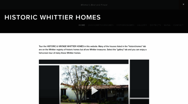 historicwhittierhomes.com