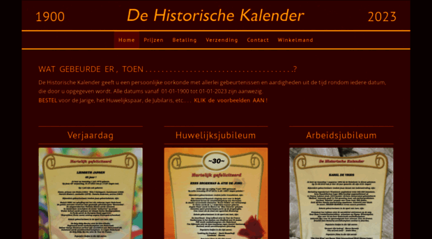 historischekalender.nl