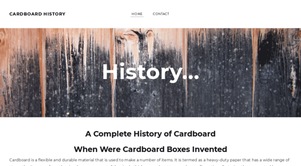 historyofcardboard.weebly.com