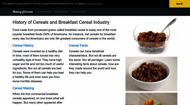 historyofcereals.com