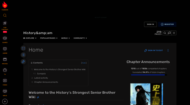 historys-strongest-senior-brother.fandom.com