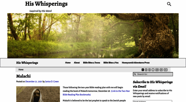 hiswhisperings.com