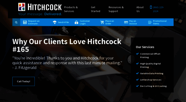 hitchcockprinting.com