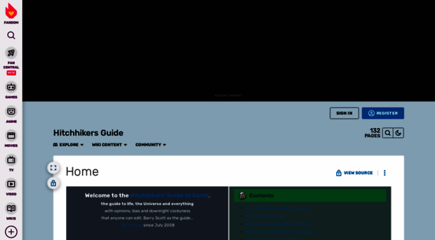hitchhikersguidetoearth.wikia.com