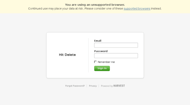 hitdelete.harvestapp.com