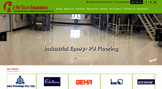 hitechflooringindia.com