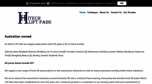 hitechliftpads.com.au