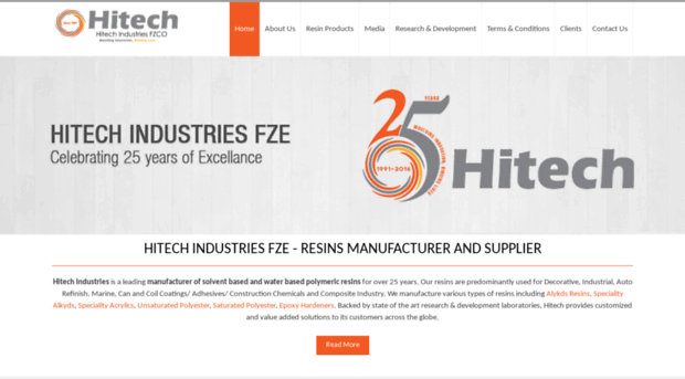 hitechresins.com